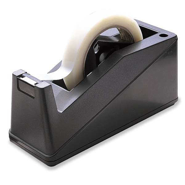 Lyreco heavy duty tape dispenser 19mmx66 m black