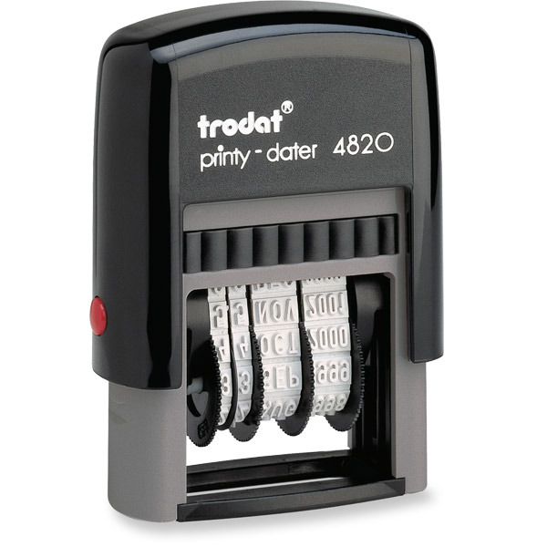 Trodat Printy 4820 dater stamp non customizable FR 4mm