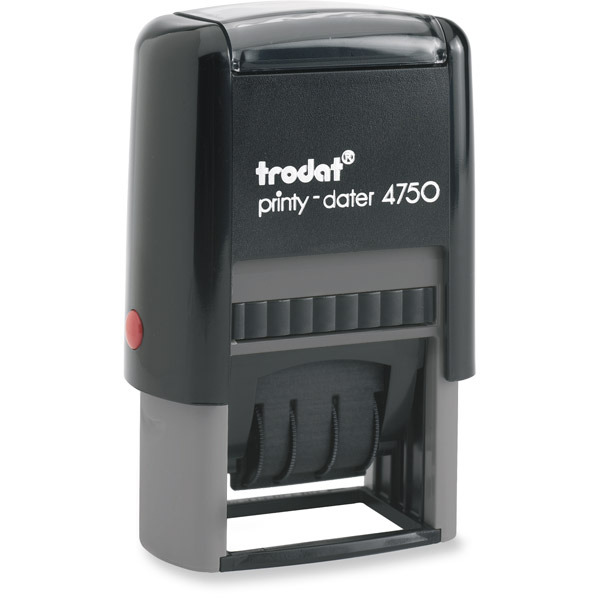 Trodat 4750 Printy Self-Inking 'Received' Dater Stamp - 4mm Character Size