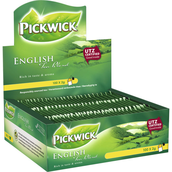 PICKWICK PACK OF 100 TEA PAPER ENVELOPES - ENGLISH TEA