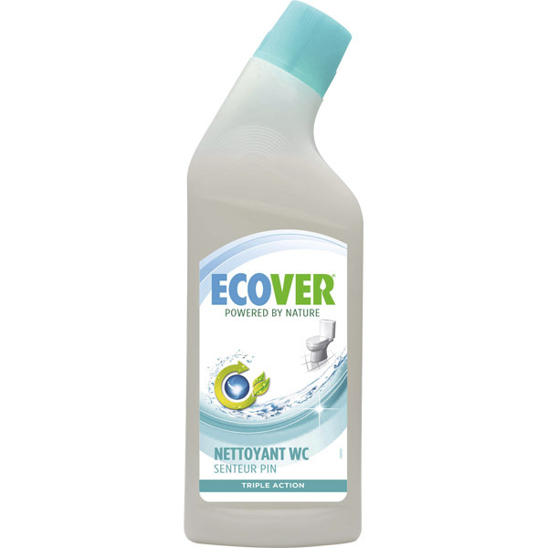 Ecover nettoyant toilette 3 en 1 pour hygiène toilette 750 ml