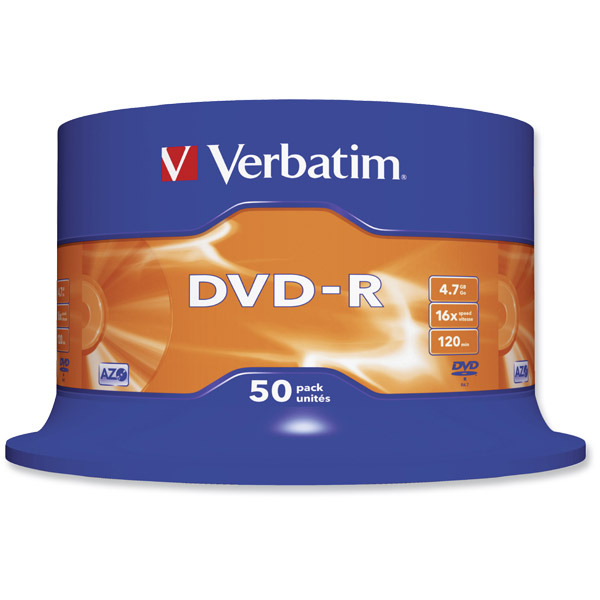 Verbatim Dvd-R Spindle Of 50
