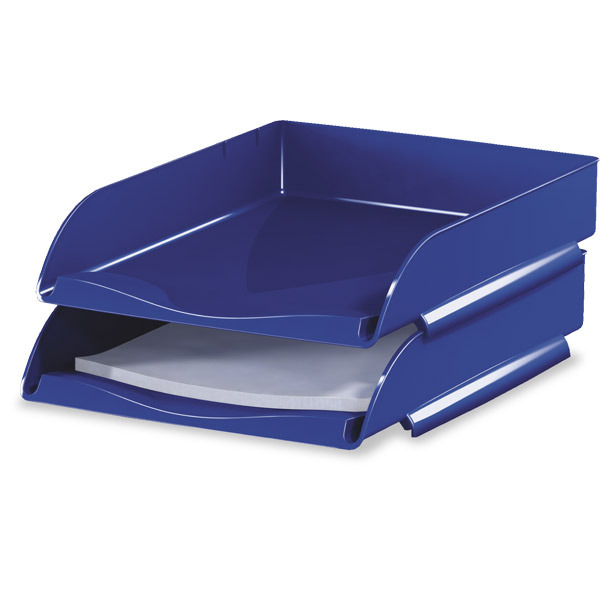 Lyreco 202 letter tray blue