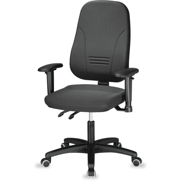 Younico 1451 High Back Chair Grey