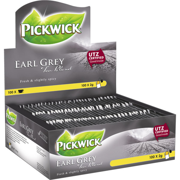 PICKWICK PACK OF 100 TEA PAPER ENVELOPES - EARL GREY TEA