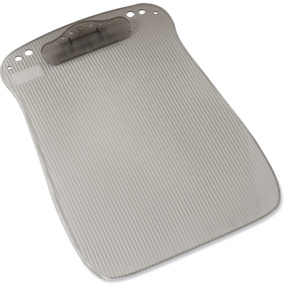 Clipboard pp 24,8x35 cm transparent grey