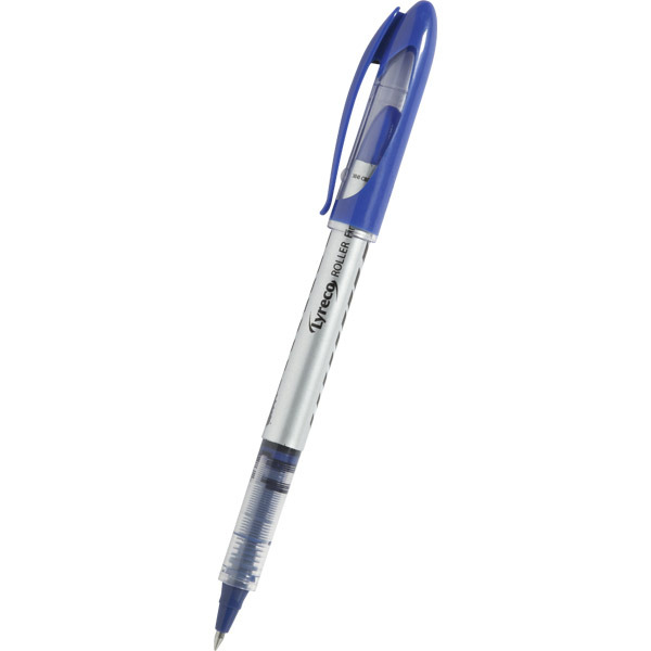 Roller de tinta líquida LYRECO, color azul.0,3 mm