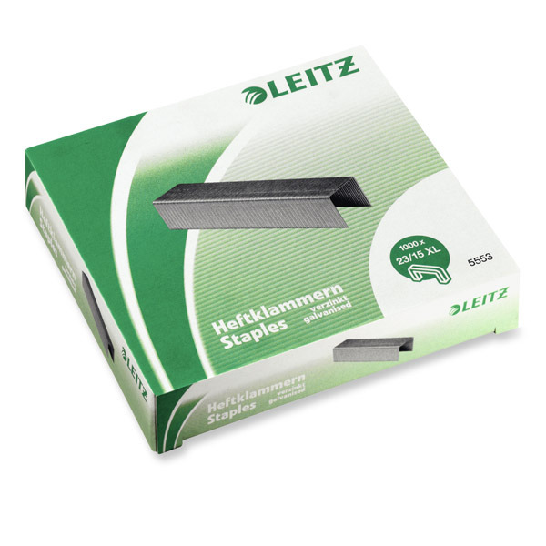 Leitz Power Performance P6 Staples 23/15XL - Box of 1000