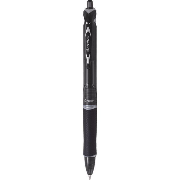 PILOT ACROBALL RT PEN PLASTIC CLIP F BLK