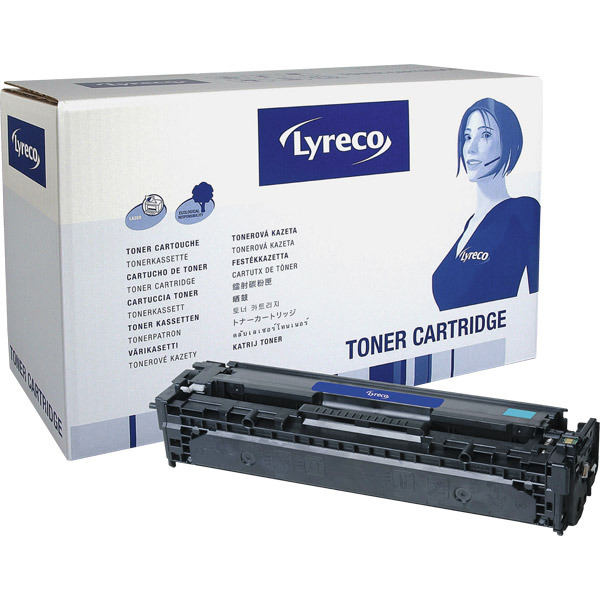 LYRECO LASER CARTRIDGE HP COMPATIBLE CLJCP1215/CM1312 CB541A - CYAN
