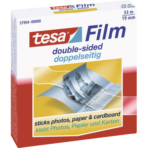 TESAFILM DOUBLE-SIDED TAPE 19MM X 33M
