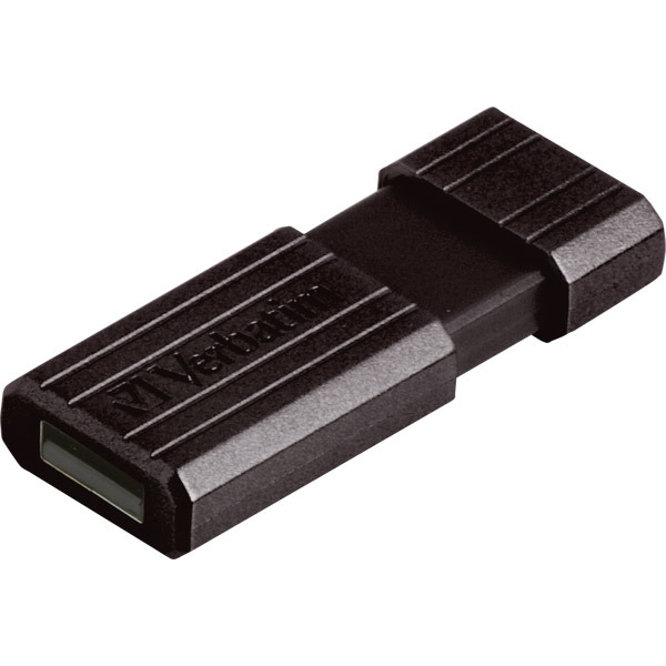 VERBATIM PINSTRIPE USB FLASH DRIVE16GB  BLACK