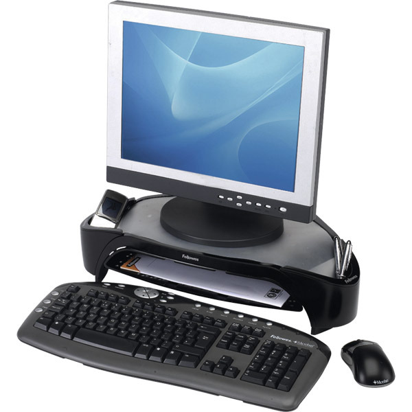 Support écran PC Fellowes Smart Suites - H 10 à 13 cm - noir