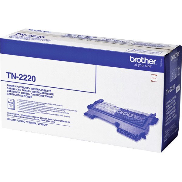 Brother TN-2220 cartouche laser noire [2.600 pages]