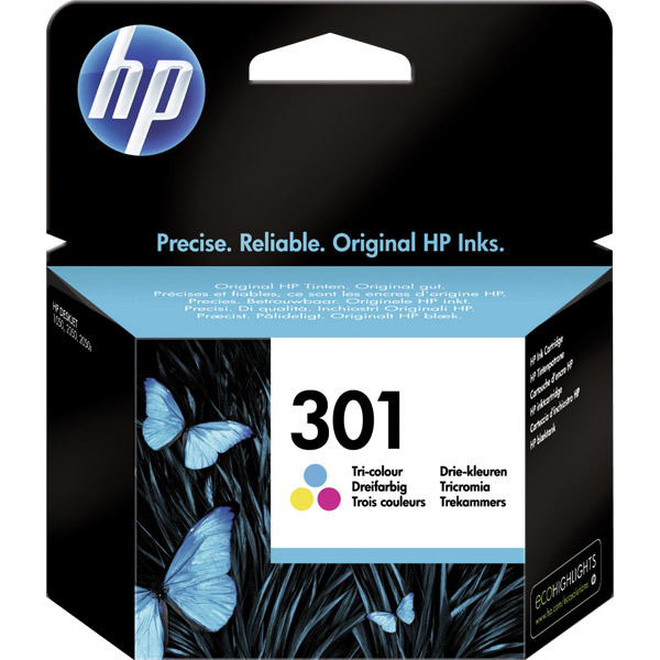 HP CH562EE inktcartridge nr.301 kleur [3ml]