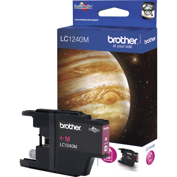 Brother LC-1240M ink cartridge red [600 pages]