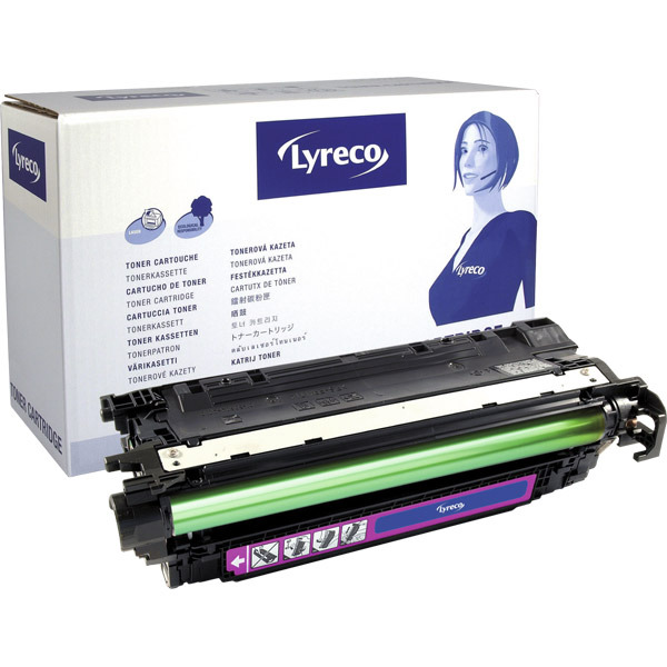 Lyreco Compatible 504A HP CE253A Print Cartridge Magenta