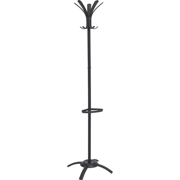 Alba Cleo coat stand chromed 5 double pegs
