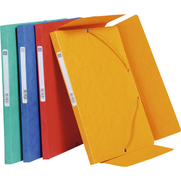 Exacompta 3-flap folder Scotten 425gr yellow
