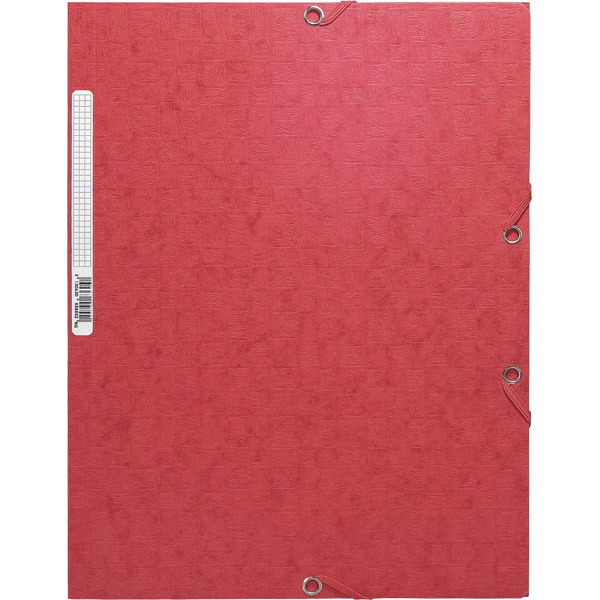 Exacompta 3-flap folder Scotten 425gr red