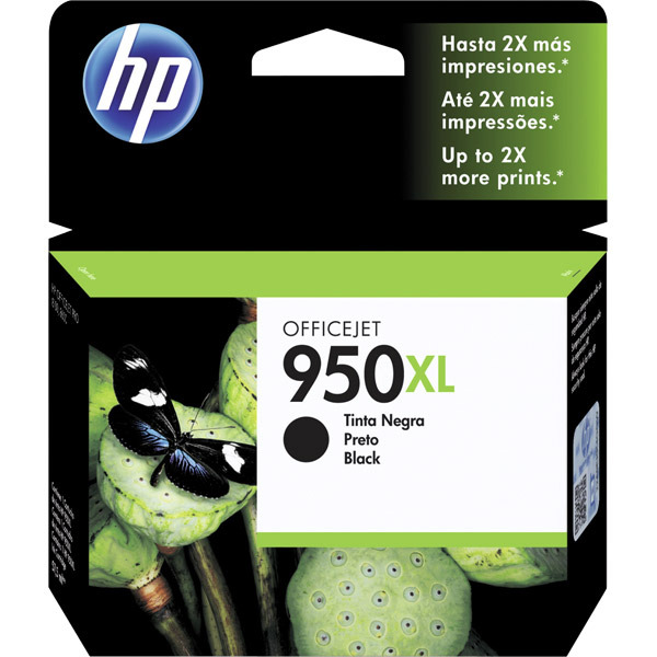 HP CN045AE / HP 950XL tintapatron tintasugaras nyomtatókhoz, fekete
