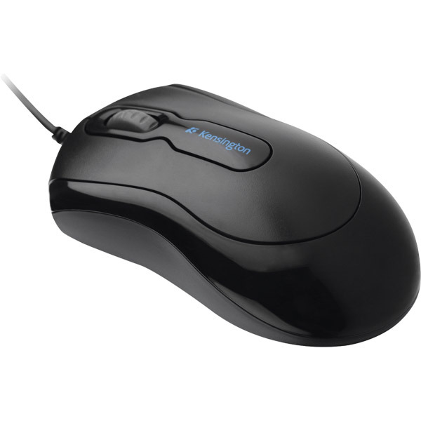 Kensington Mouse-in-a-Box computer mouse optical black - wired
