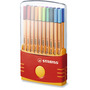Stabilo Point 88 Fineliner Assorted - Box Of 20