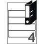Avery L4761 labels for lever arch files 192x61mm - box of 100