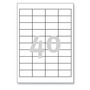 Avery Zweckform 3657 univerzális etikettek 48,5 x 25,4 mm, 40 etikett/ív, 100 ív