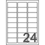 Etiquette ultra-résistante Avery - L4773-20 - 63,5 x 33,9 mm - blanche - par 480