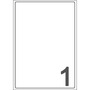 Etiquette ultra-résistante Avery - L4775-20 - 210 x 297 mm - blanche - par 20