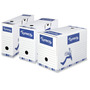 Lyreco Archive Box 100x340x260mm White - Pack Of 25