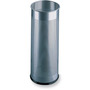 Durable Metal Umbrella Stand Silver - 28.5 Litre Capacity - 620 x 260mm (H x Ø)