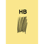 Pack de 12 lápis de grafite HB LYRECO com borracha