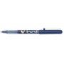 Pilot V-Ball Roller Ball Blue Pens 0.3mm Line Width - Box of 12