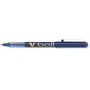 Pilot V-Ball Roller Ball Blue Pens 0.5mm Line Width - Box of 12