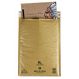 CONF. DA 100 BUSTE A SACCO IMBOTTITE MAIL LITE GOLD 11 X 16 CM COL. AVANA