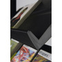 Expositormetálico cor preta c/5 prateleiras  Dimensões: 350 x 1650 x 382mm