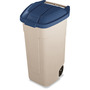 RUBBERMAID WASTE CONTAINER 100L BEIGE