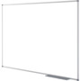 Tableau blanc émaillé Bi-Office Maya W - magnétique - 45 x 60 cm
