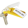 Durable Key Clips for Key Boxes - Easy to Label - Assorted Colours - Pack of 6