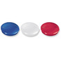 Lyreco assorted colour magnets, 22mm - Pack of 10