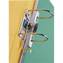 Archivador palanca color amarillo  folio  lomo 80mm LYRECO