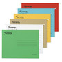 Lyreco Premium suspension files for drawers folio V blue - box of 25