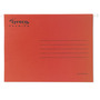 Lyreco Premium hangmappen voor laden folio V-bodem rood - doos van 25