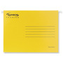 Lyreco Premium hangmappen voor laden folio V-bodem geel - doos van 25