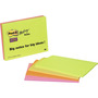 Post-It Super Sticky Meeting Notes 152x203mm Neon Asst - Pack Of 4