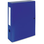 Exacompta filing box PP spine of 8cm blue
