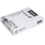 Caixa 5 pacotes 500 folhas papel LYRECO BUDGET A4 75g/m2 branco