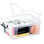 24L SMART STOREMASTER BOX AND LID CLEAR